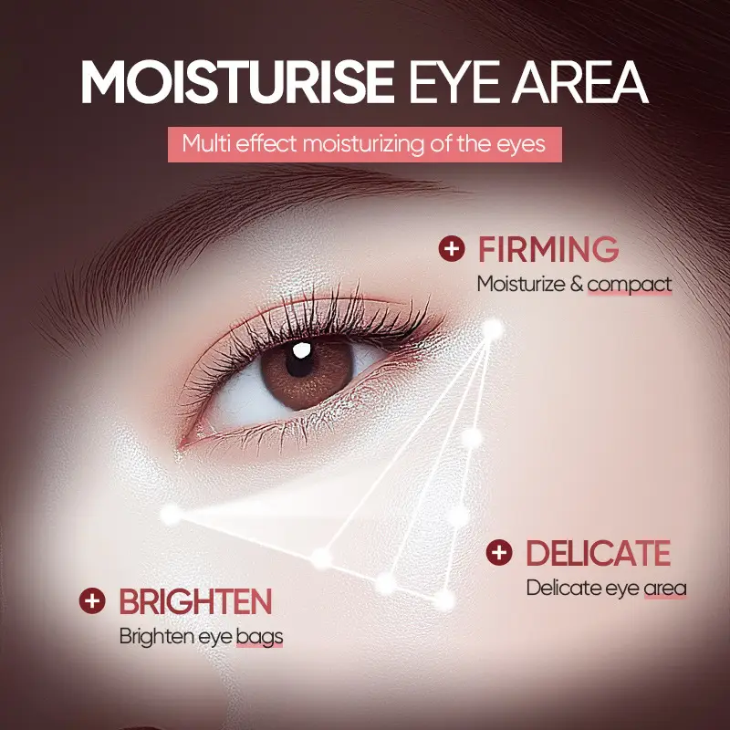 Niacotinamide Eye Cream for Dry Eyes Pink - Image 3