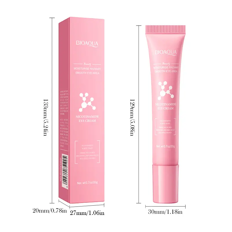 Niacotinamide Eye Cream for Dry Eyes Pink - Image 6