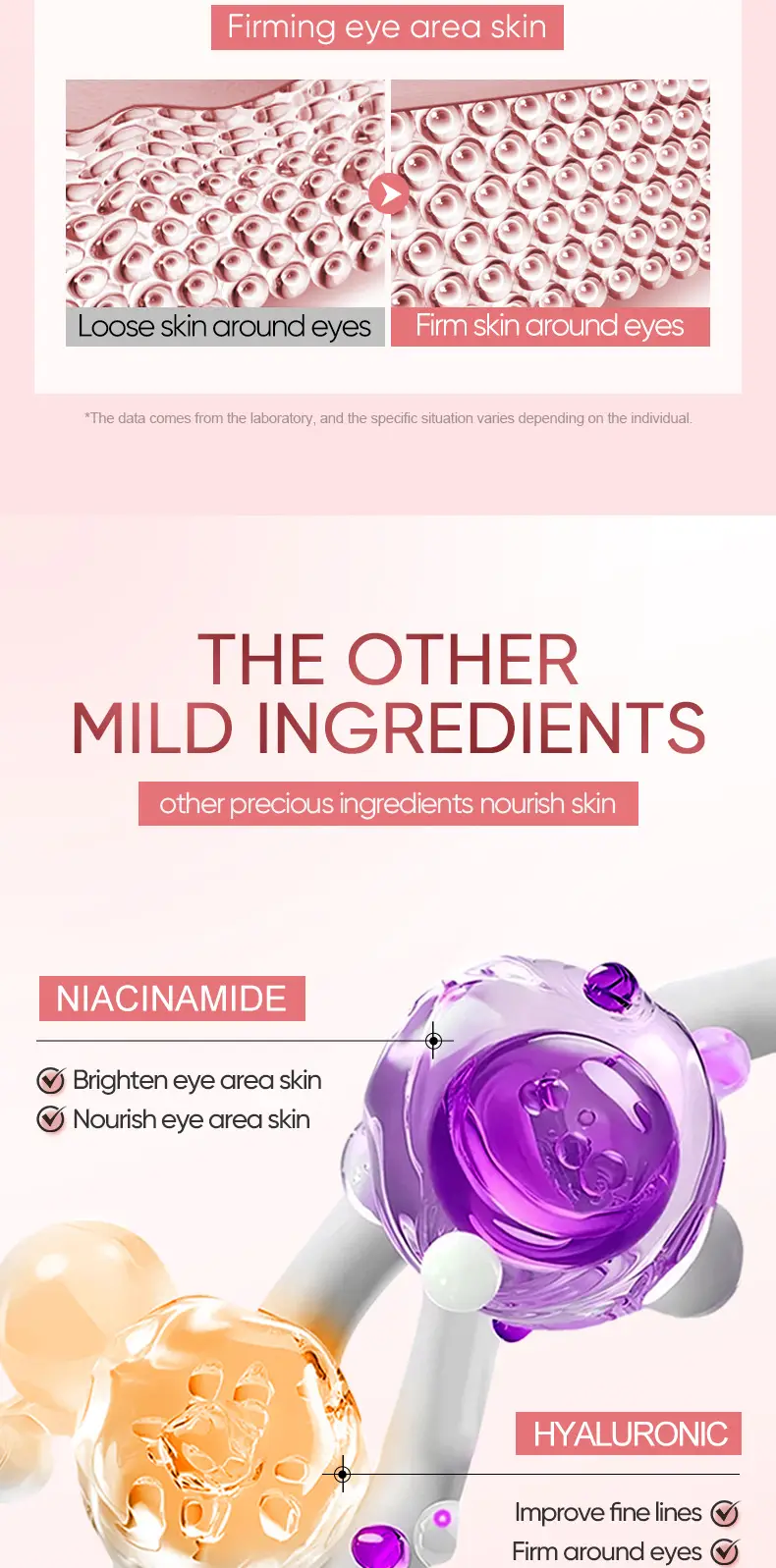 Niacotinamide Eye Cream for Dry Eyes Pink — feature 5