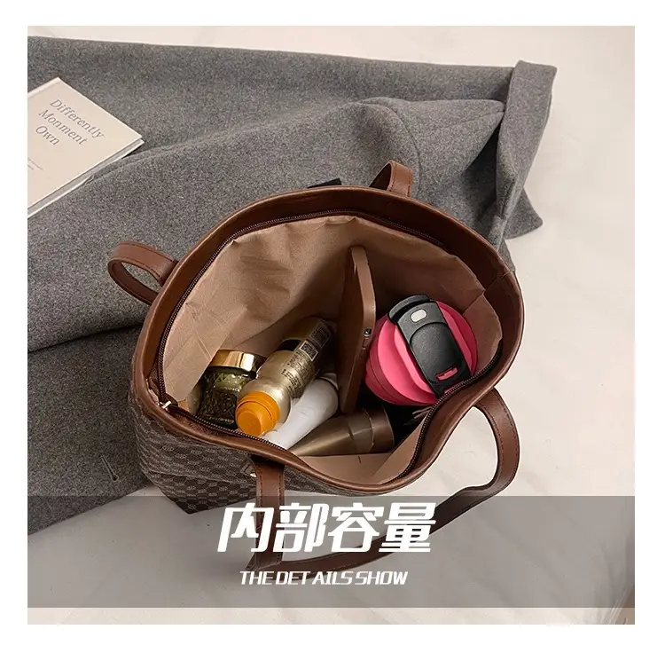 2024 Winter Vintage Handbag Women's New Armpit Tote Bag — feature 3