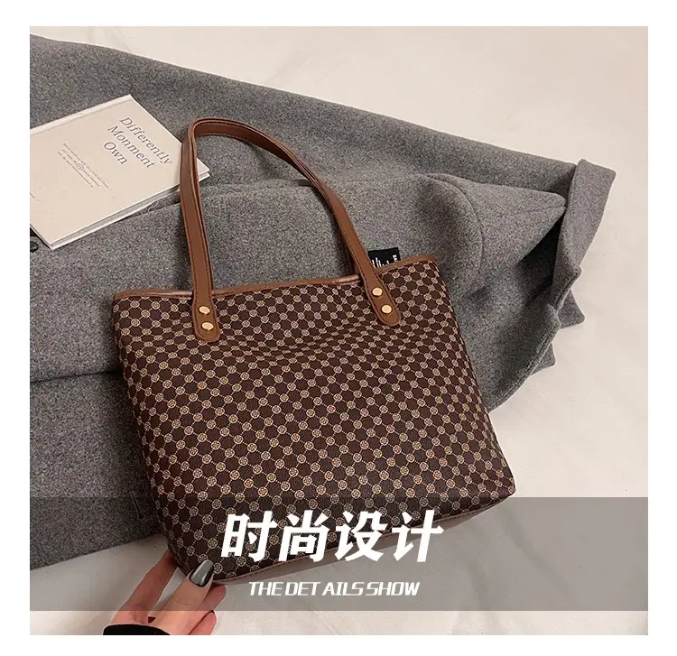 2024 Winter Vintage Handbag Women's New Armpit Tote Bag — feature 5