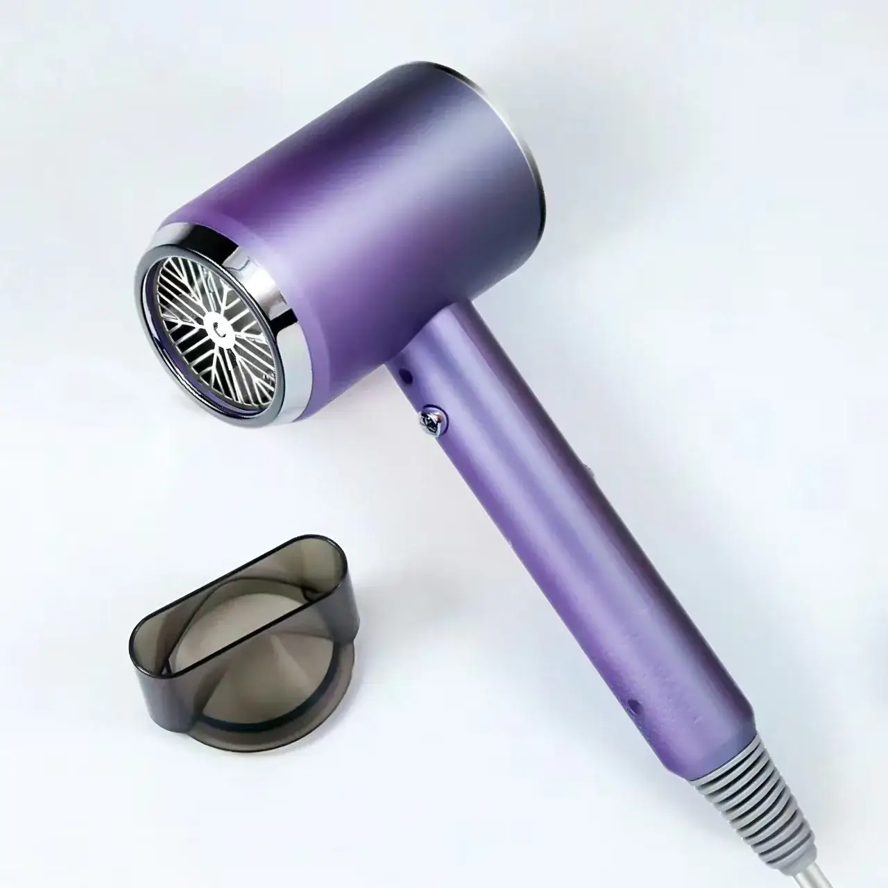 Purple Hair Dryer with Multi-Level Temperature Control - Image 6