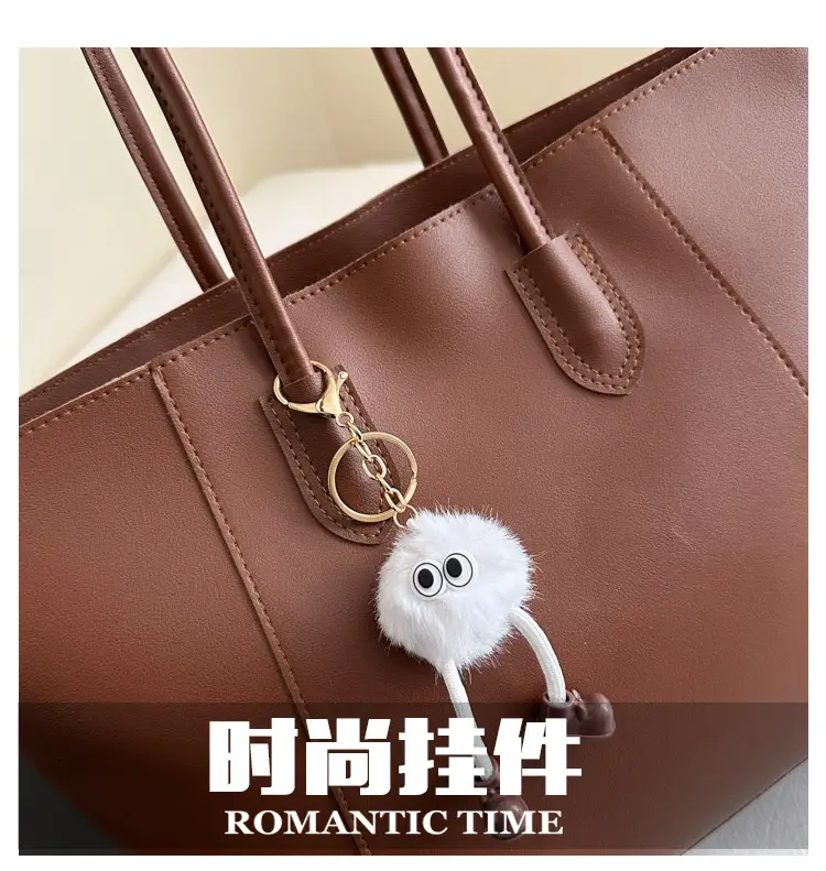 Brown Leather Shoulder Bag for Women Autumn Winter — feature 5