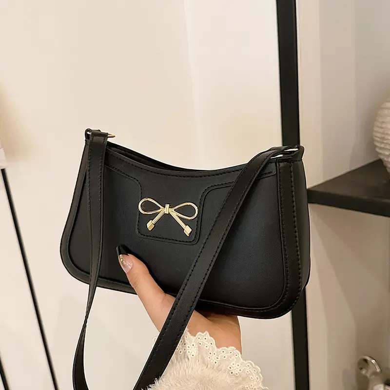 Red Bow Shoulder Bag for Women 2024 - Image 6