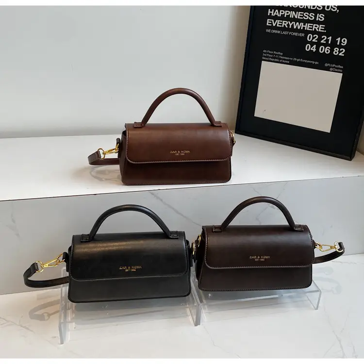 Retro Brown Square Shoulder Bag for Women 2025 — feature 14