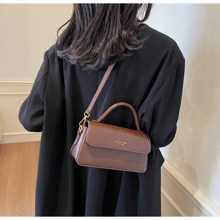 Retro Brown Square Shoulder Bag for Women 2025 — feature 37