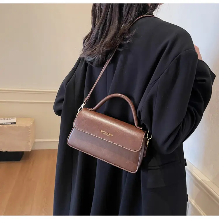 Retro Brown Square Shoulder Bag for Women 2025 — feature 39