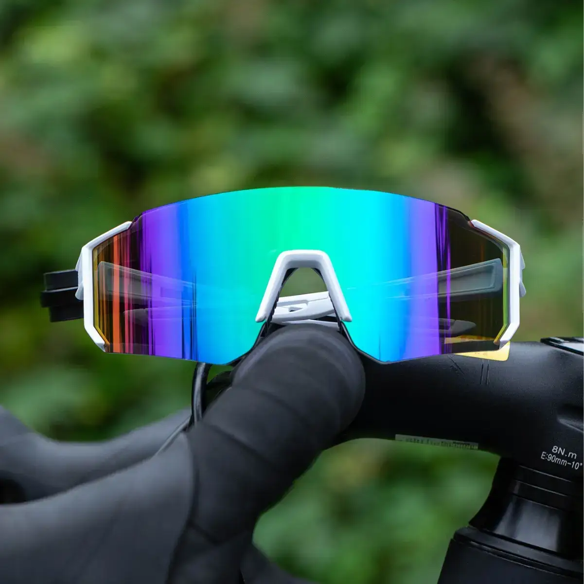 Cross-Border Cycling Sunglasses Anti-UV Polarized Black Frame - Image 7