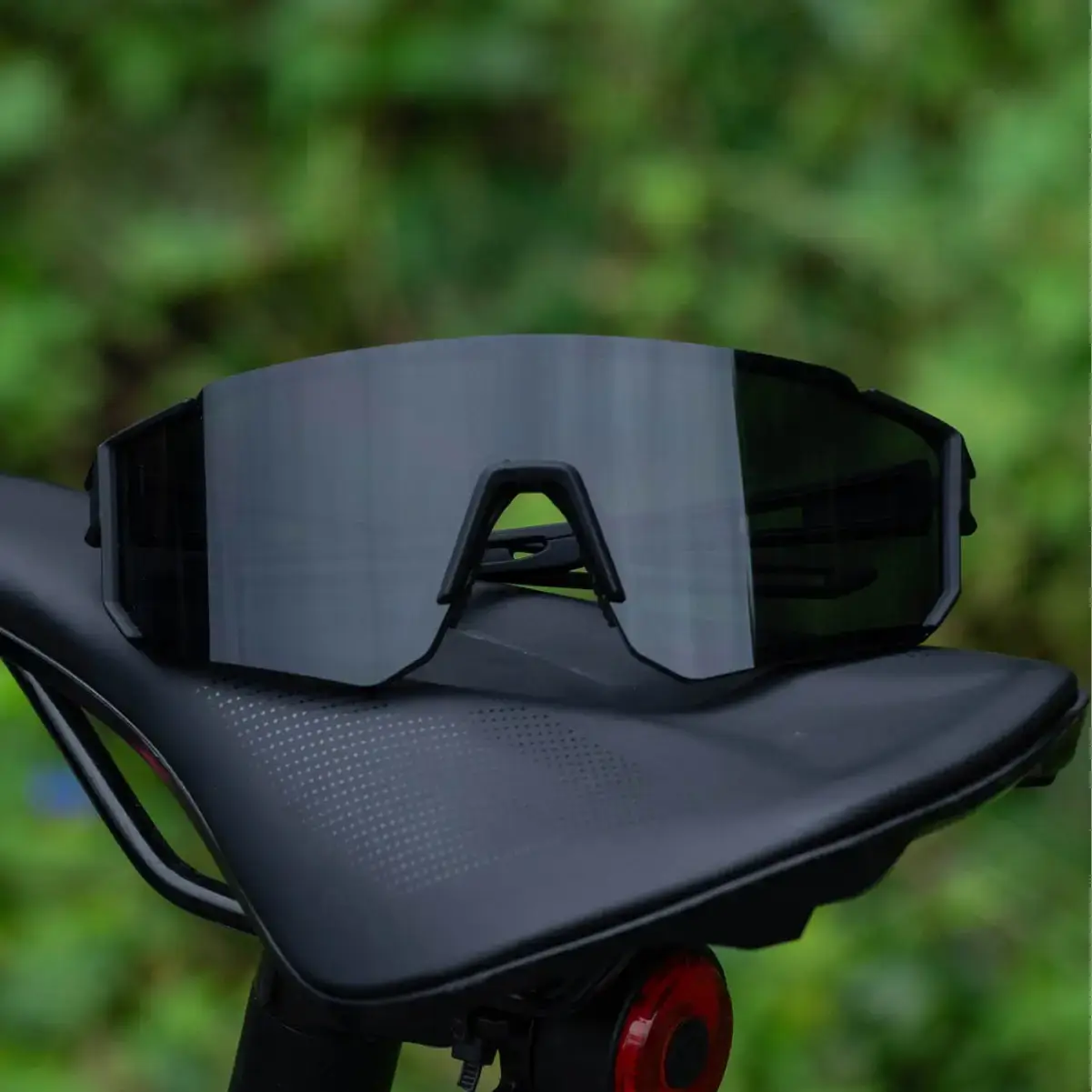 Cross-Border Cycling Sunglasses Anti-UV Polarized Black Frame - Image 8