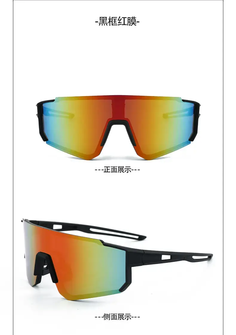Cross-Border Cycling Sunglasses Anti-UV Polarized Black Frame — feature 14