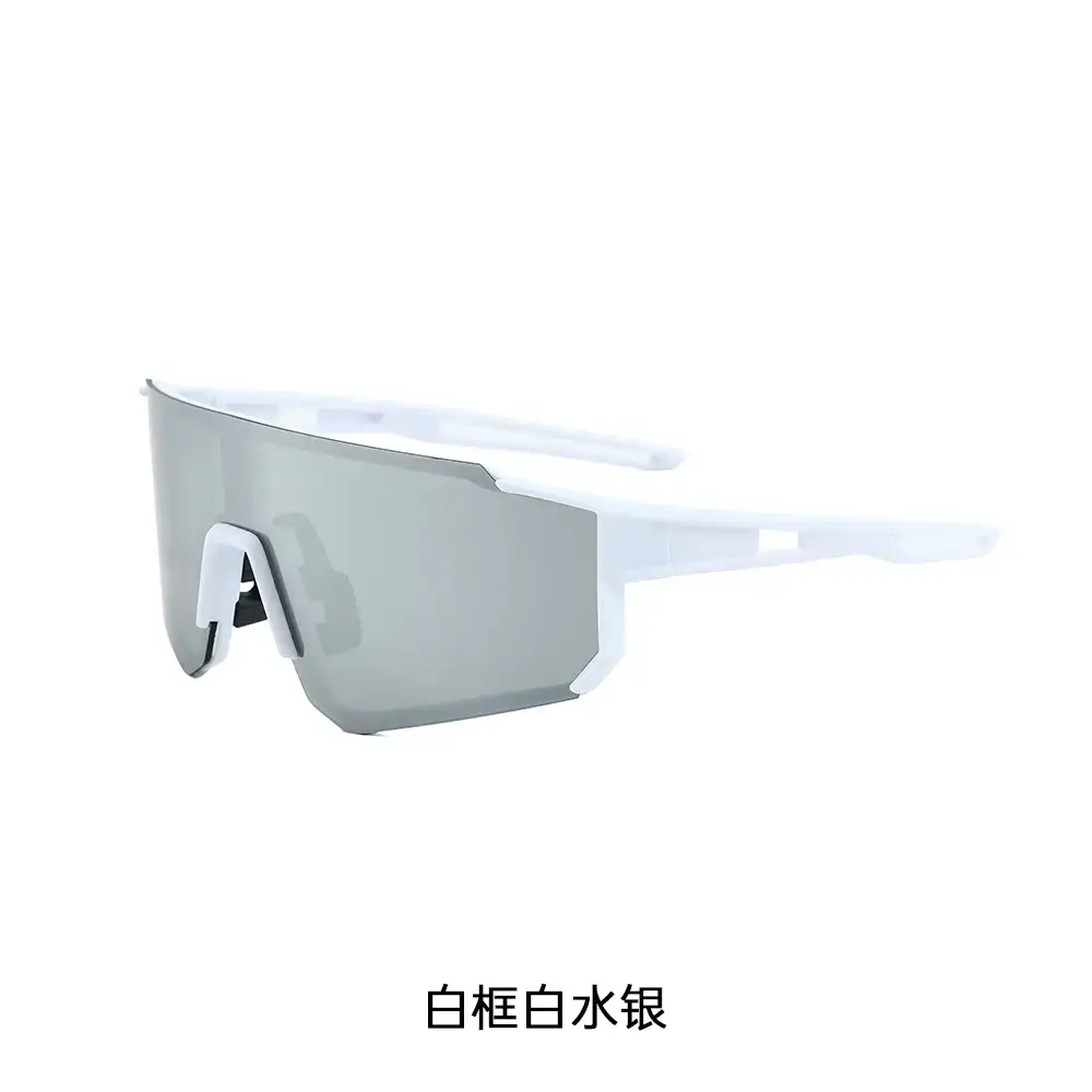 Cross-Border Cycling Sunglasses Anti-UV Polarized Black Frame