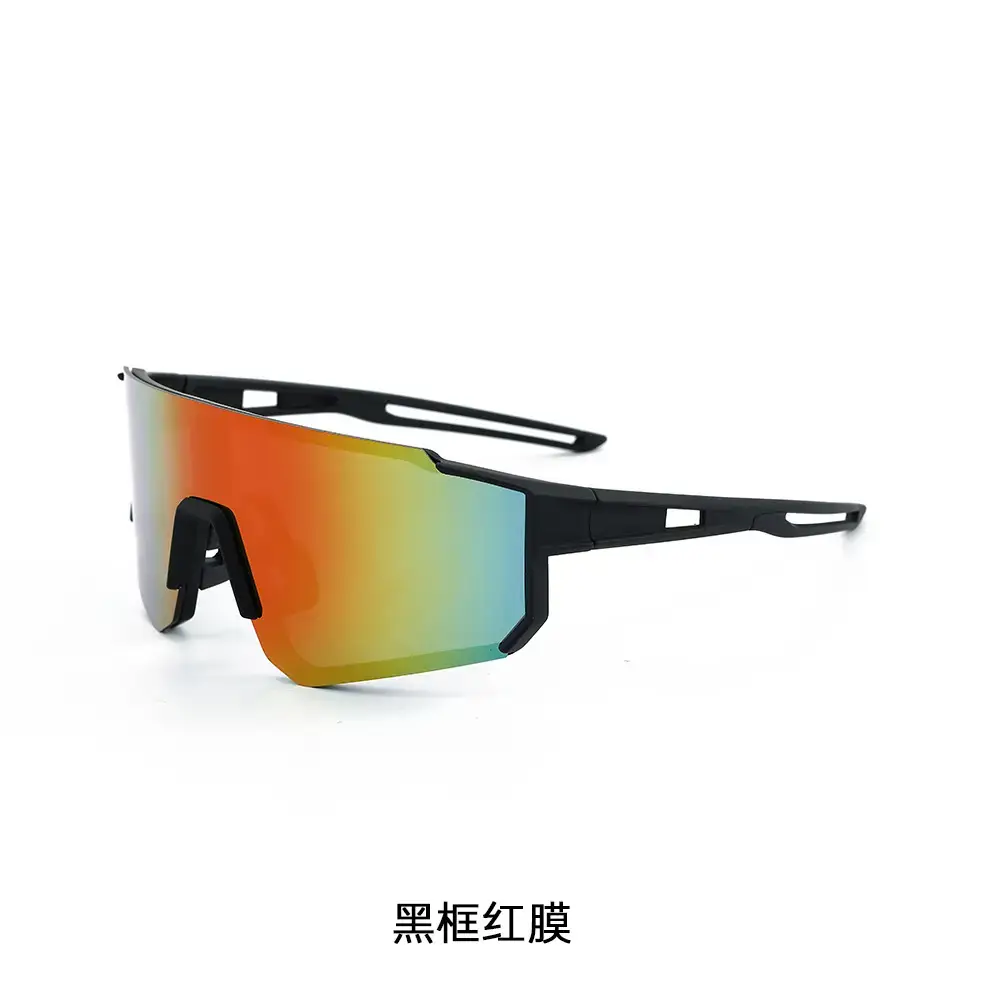 Cross-Border Cycling Sunglasses Anti-UV Polarized Black Frame - Image 3