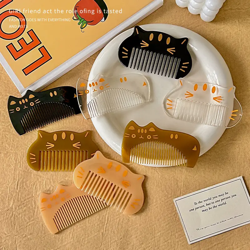 Cute Kitten Hair Comb Women's Anti-Hair Loss 2024 - Image 13