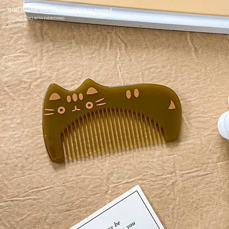 Cute Kitten Hair Comb Women's Anti-Hair Loss 2024 — feature 10