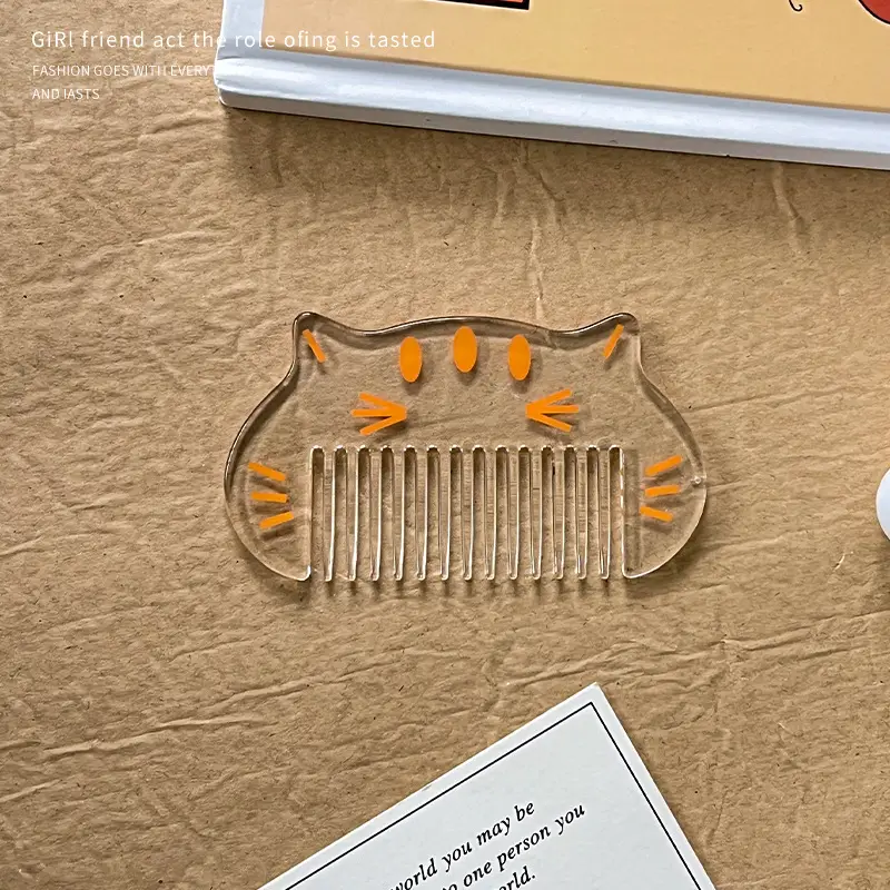 Cute Kitten Hair Comb Women's Anti-Hair Loss 2024 — feature 13