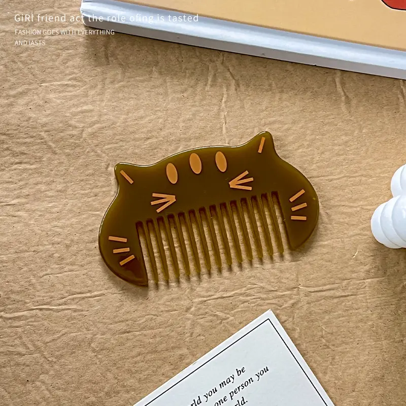 Cute Kitten Hair Comb Women's Anti-Hair Loss 2024 — feature 6