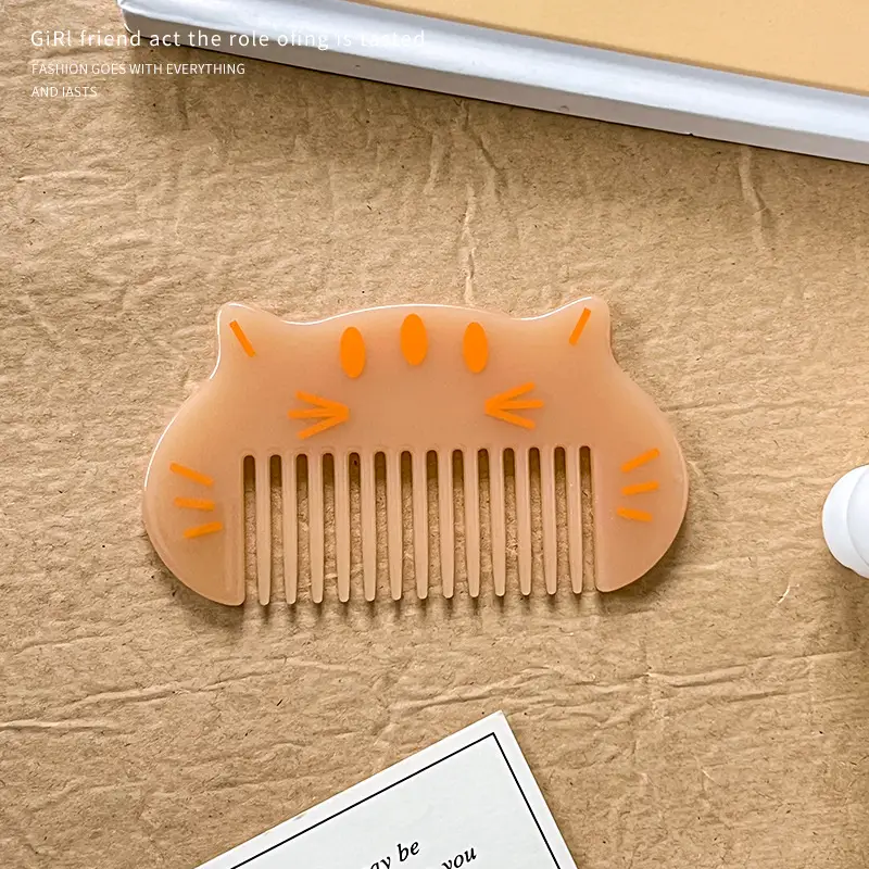 Cute Kitten Hair Comb Women's Anti-Hair Loss 2024 — feature 7