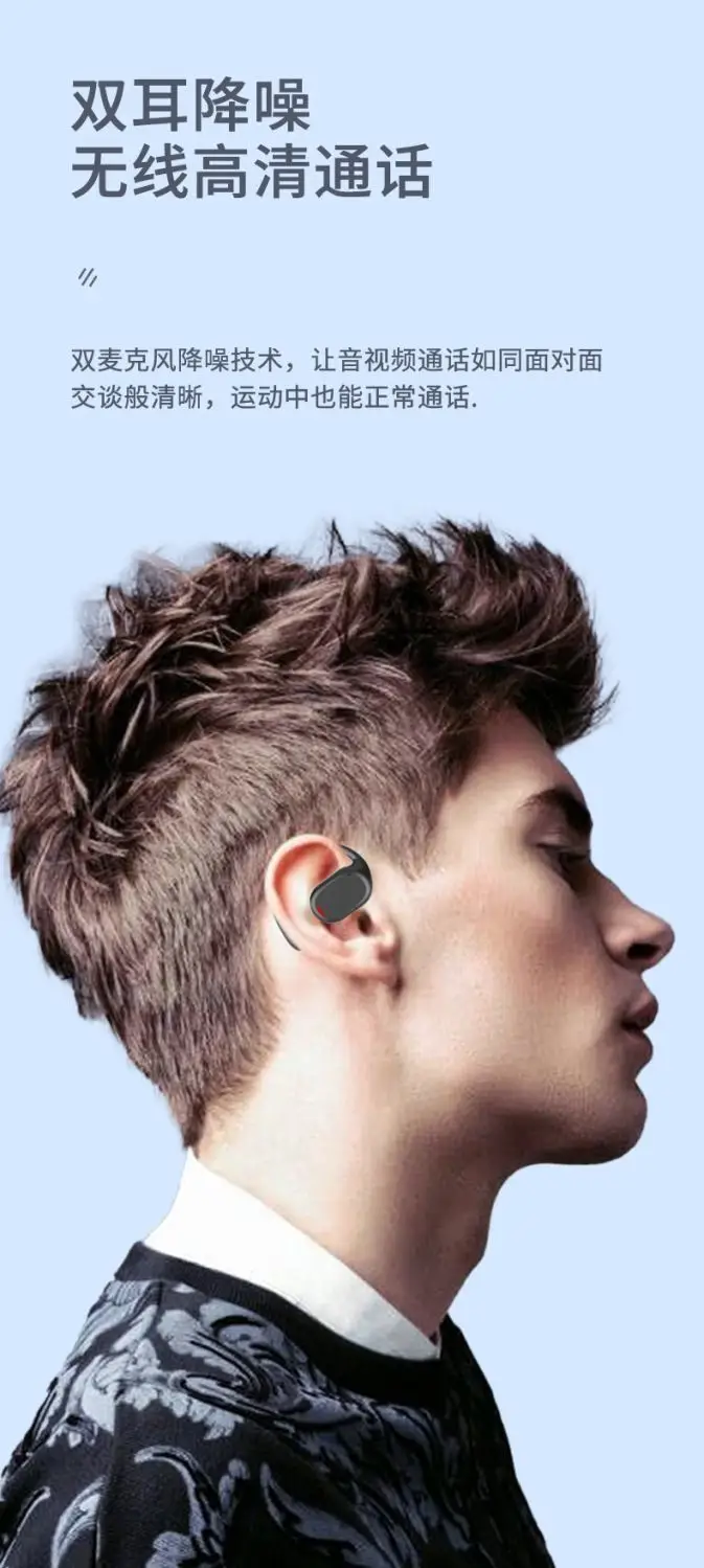 Wireless Bluetooth Headset with ANC & Bone Conduction β feature 11