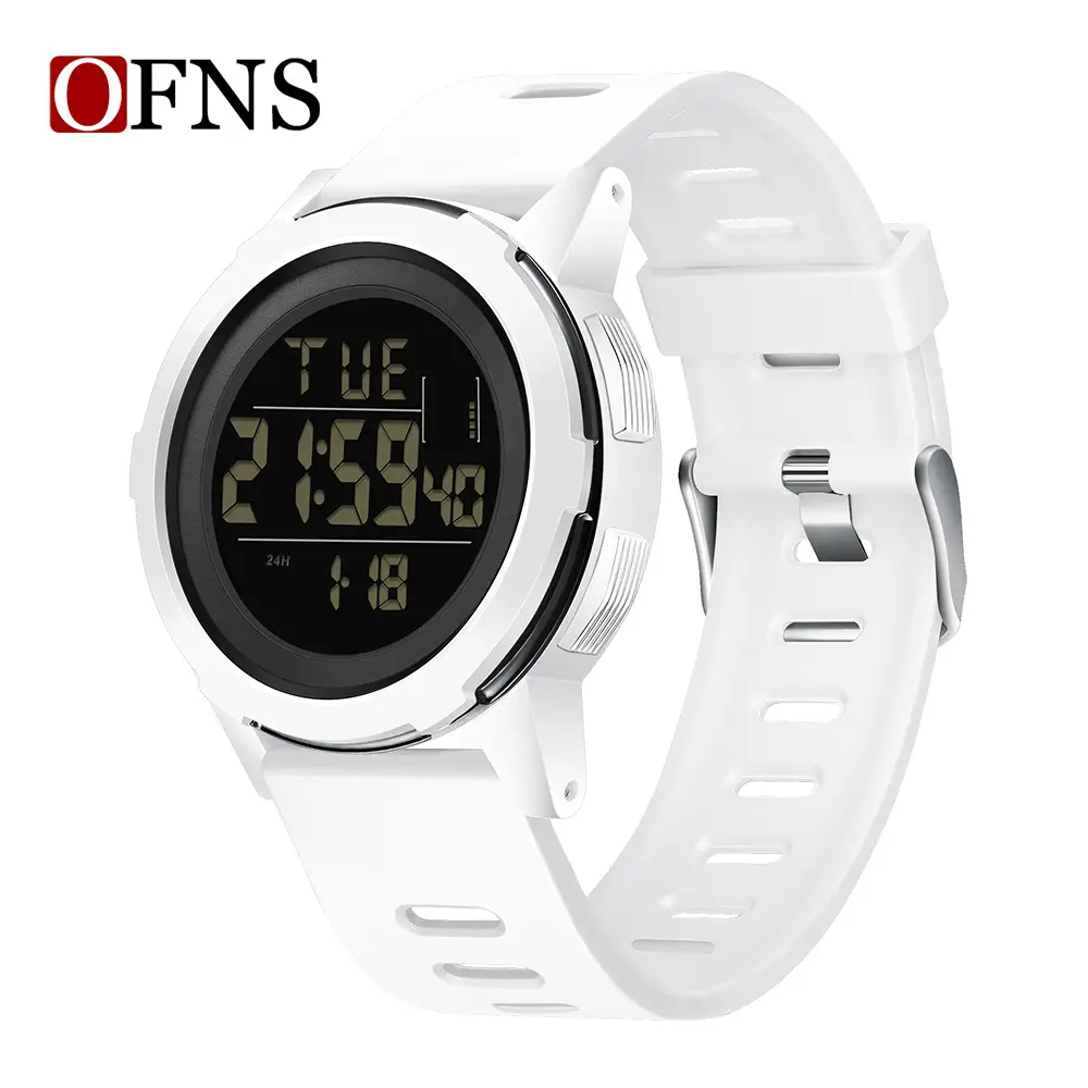 OFNS Dual Color Digital Watch for Men Women Sports Wear - Image 4
