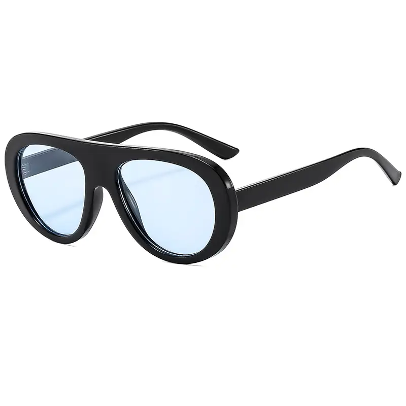 European American Retro Large Frame Sunglasses Men Women