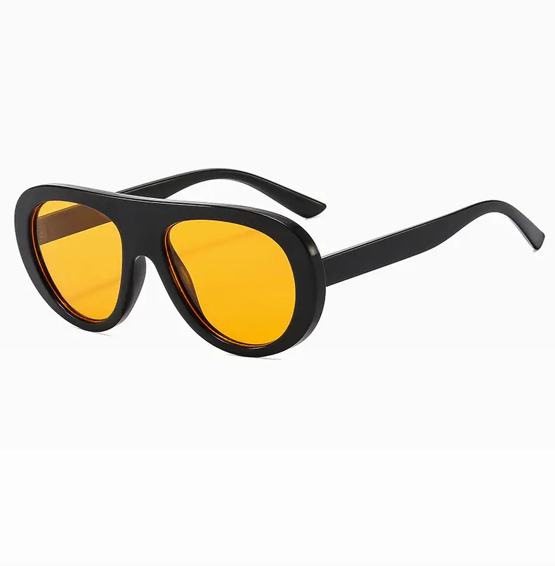 European American Retro Large Frame Sunglasses Men Women — feature 14