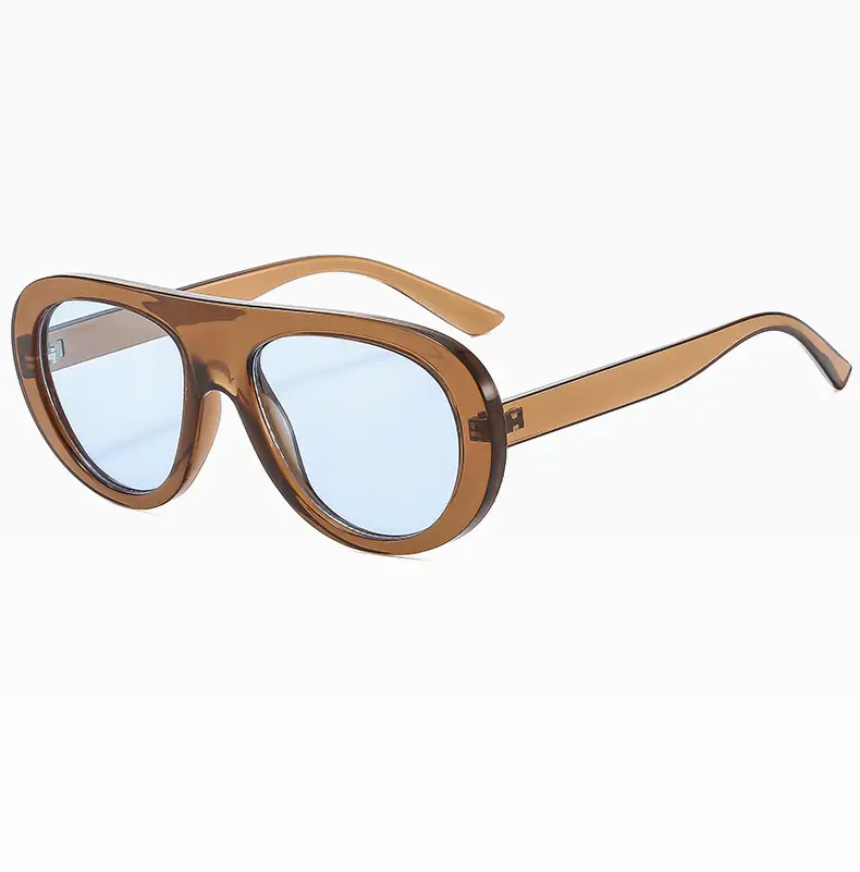 European American Retro Large Frame Sunglasses Men Women — feature 20