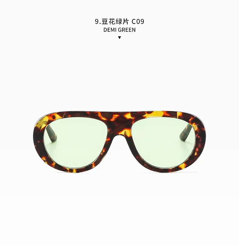 European American Retro Large Frame Sunglasses Men Women — feature 27