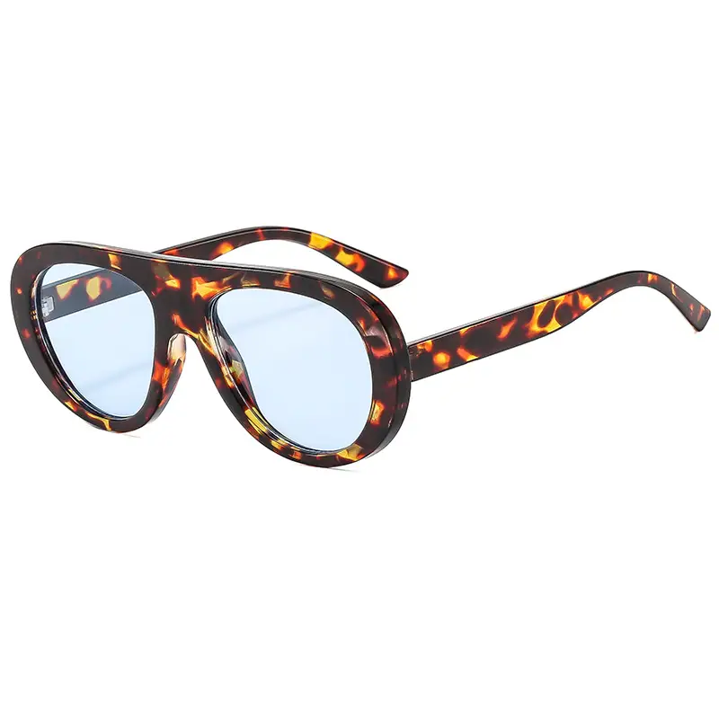 European American Retro Large Frame Sunglasses Men Women