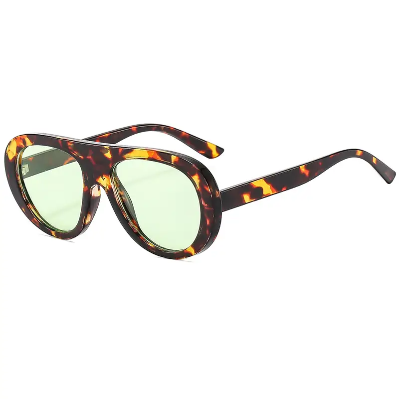 European American Retro Large Frame Sunglasses Men Women