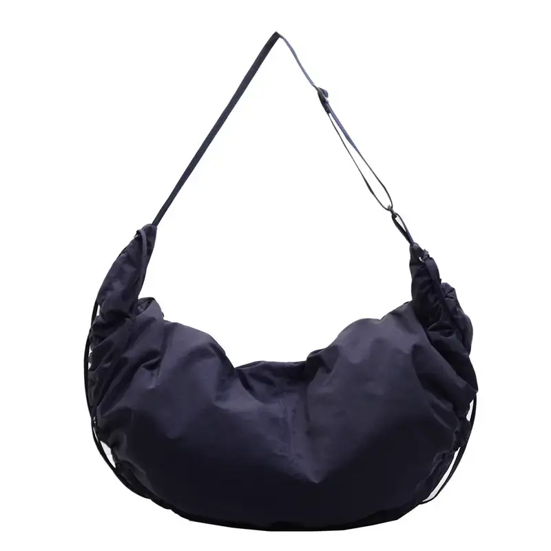 Xiaozhong Pleated Crescent Bag Women's 2024 - Image 13