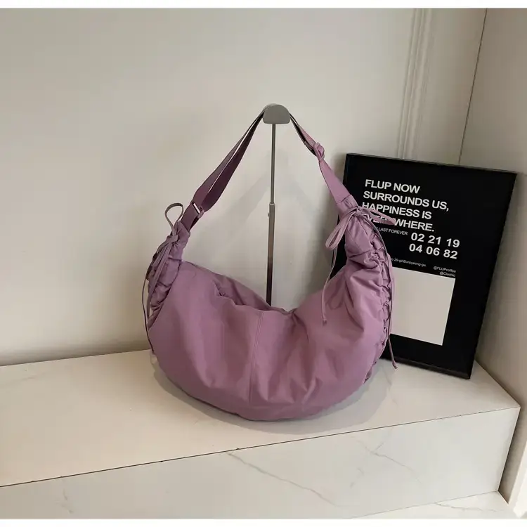 Xiaozhong Pleated Crescent Bag Women's 2024 — feature 66