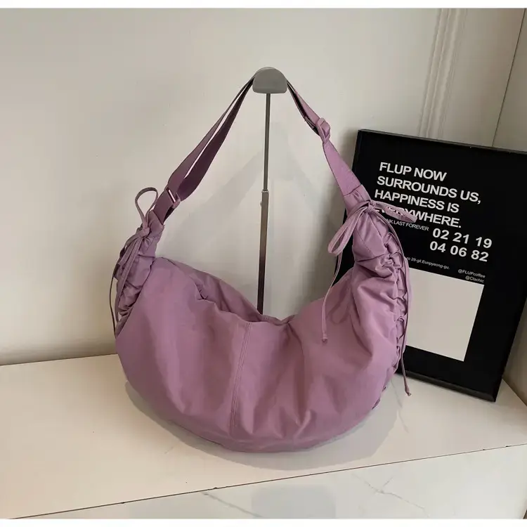 Xiaozhong Pleated Crescent Bag Women's 2024 — feature 67