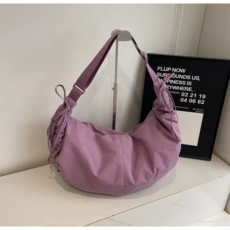 Xiaozhong Pleated Crescent Bag Women's 2024 — feature 68