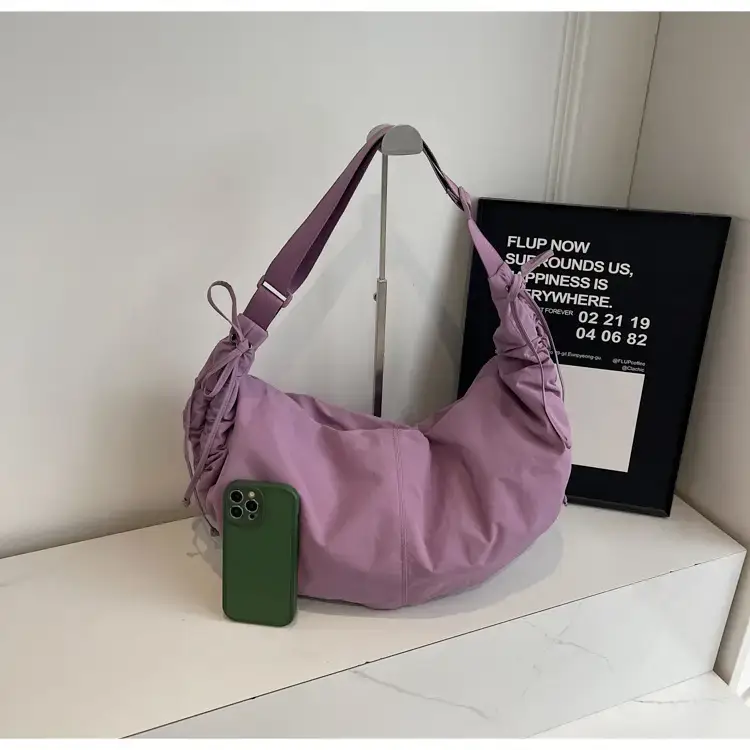 Xiaozhong Pleated Crescent Bag Women's 2024 — feature 69