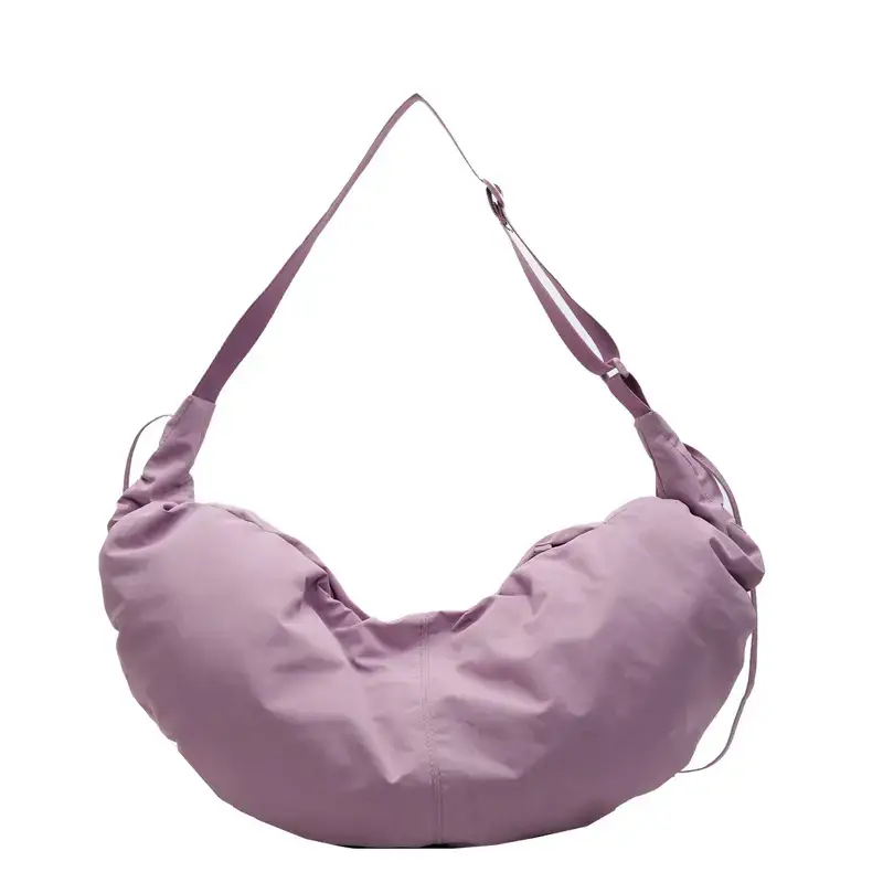 Xiaozhong Pleated Crescent Bag Women's 2024 - Image 4