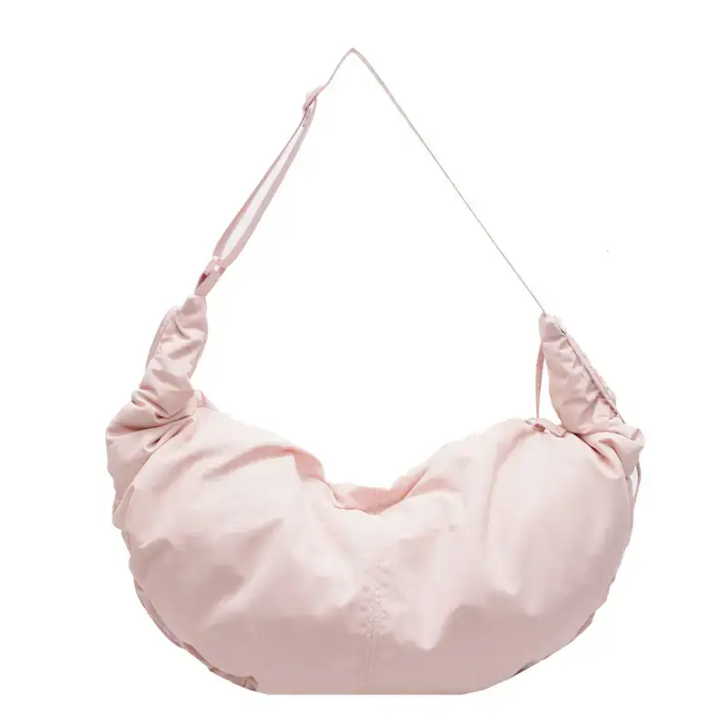 Xiaozhong Pleated Crescent Bag Women's 2024 - Image 5