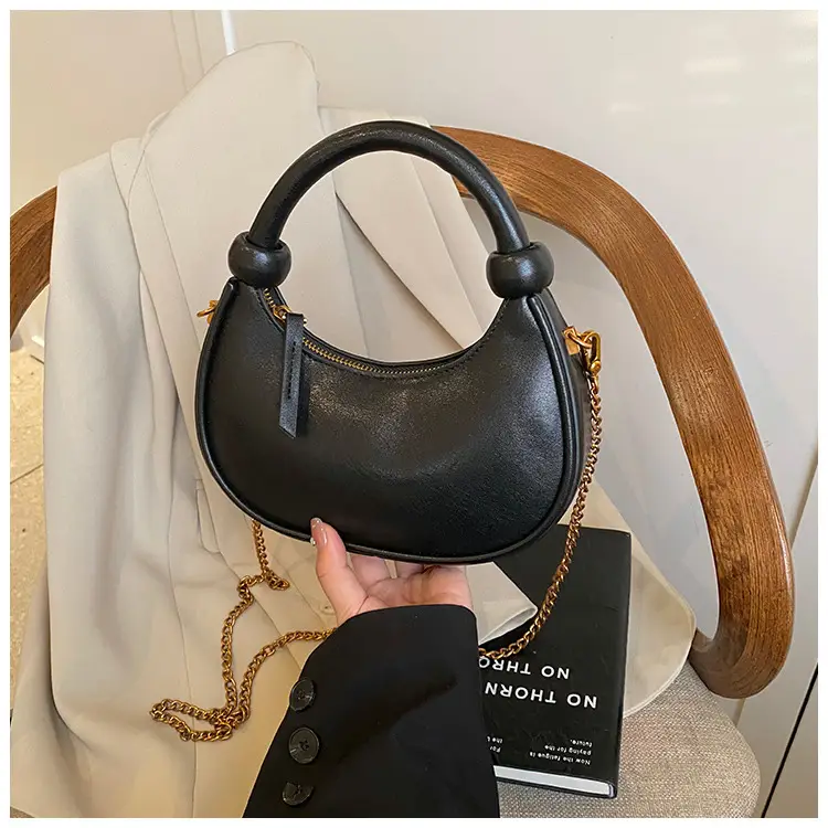 Women's Retro Textured Shoulder Bag Brown 2024 — feature 48