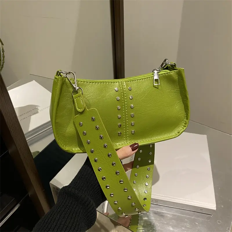 Black Rivet Crossbody Bag for Women 2024 - Image 8