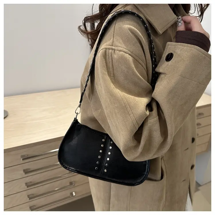 Black Rivet Crossbody Bag for Women 2024 — feature 18