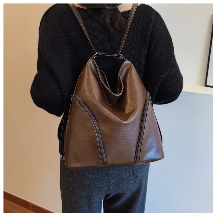 Brown PU Leather Crossbody Bag for Women — feature 10