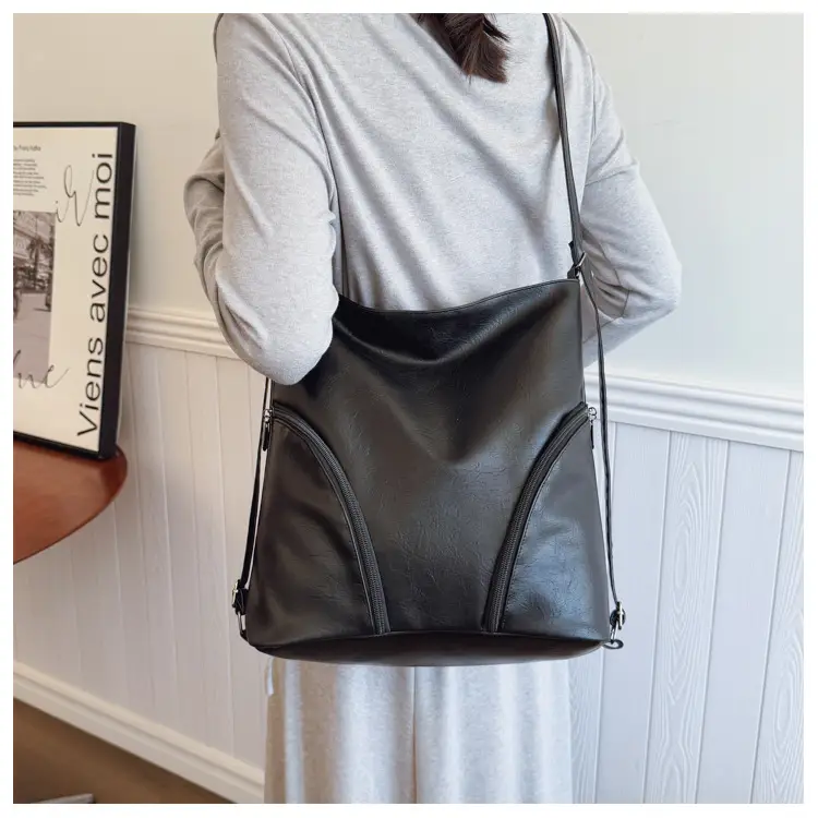 Brown PU Leather Crossbody Bag for Women — feature 13