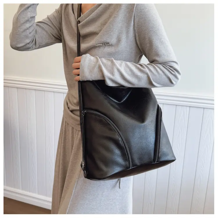 Brown PU Leather Crossbody Bag for Women — feature 14