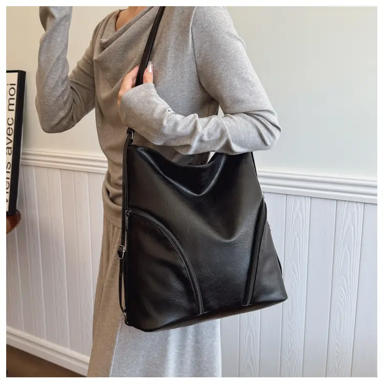 Brown PU Leather Crossbody Bag for Women — feature 16