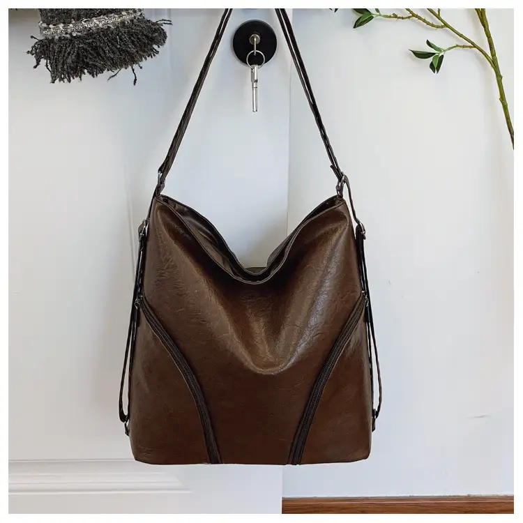 Brown PU Leather Crossbody Bag for Women — feature 20