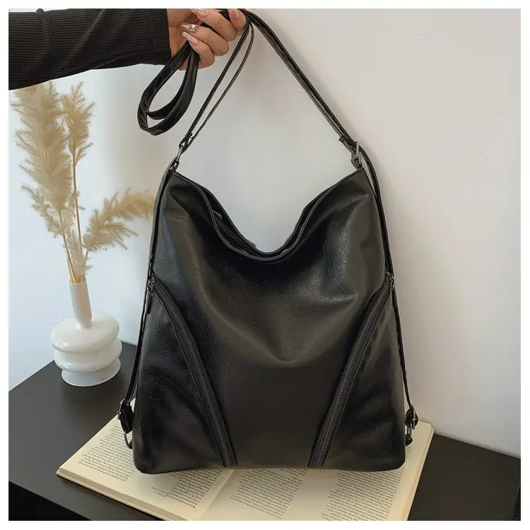 Brown PU Leather Crossbody Bag for Women — feature 34