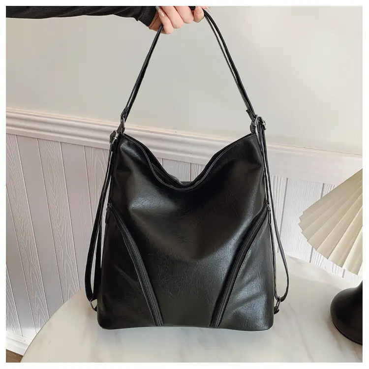 Brown PU Leather Crossbody Bag for Women — feature 46