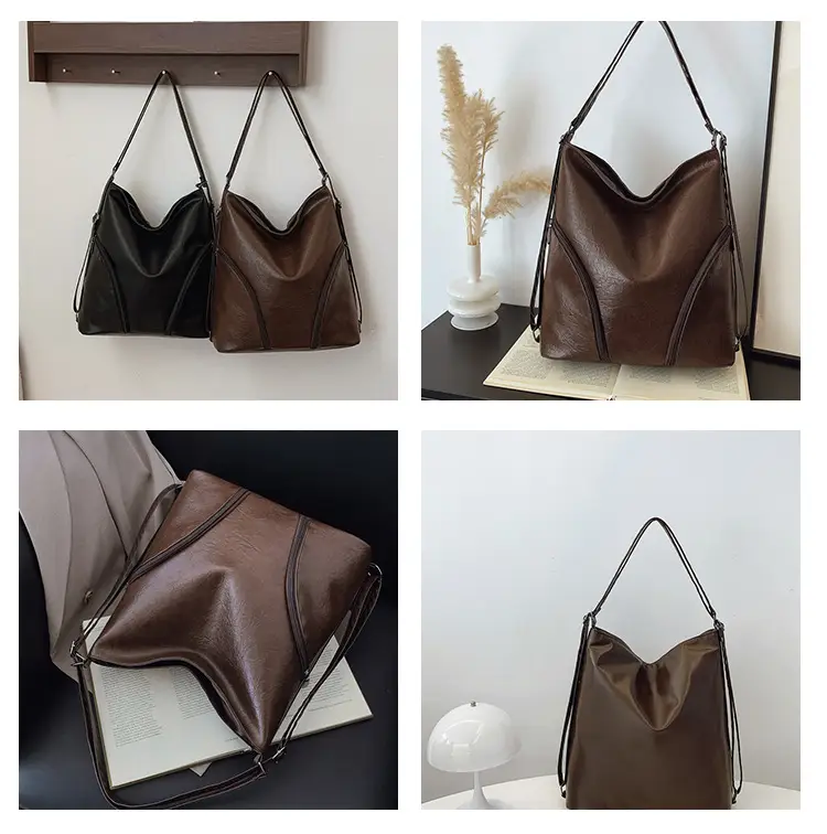 Brown PU Leather Crossbody Bag for Women — feature 8