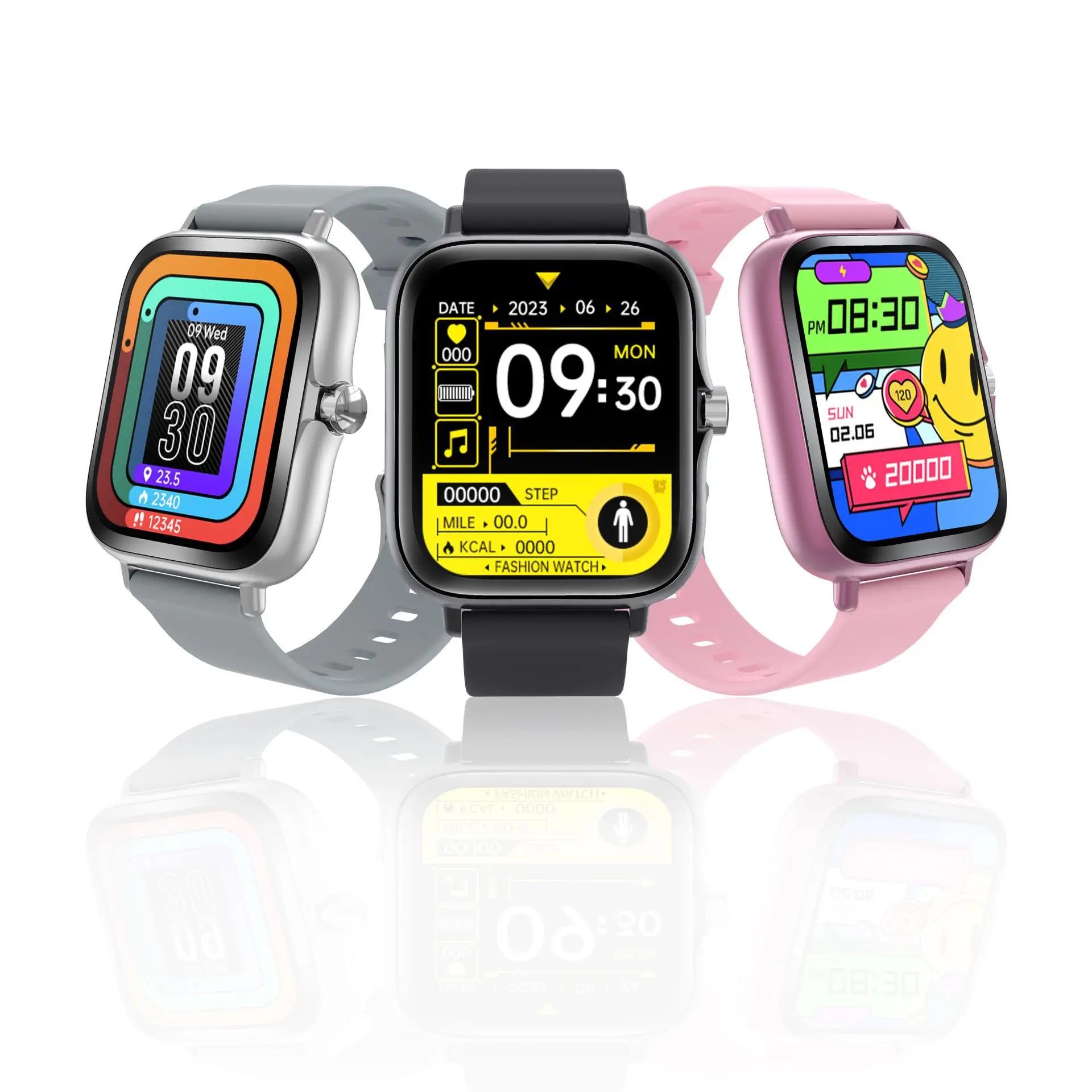 Multi-Color Smart Watch T165 Bluetooth Call Sports Tracker - Image 5