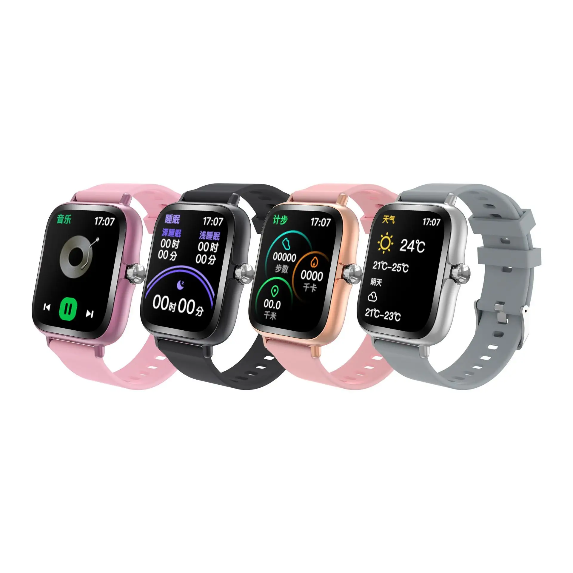 Multi-Color Smart Watch T165 Bluetooth Call Sports Tracker - Image 7