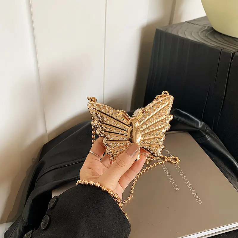 Diamond Butterfly Chain Shoulder Bag for Women 2024 - Image 5